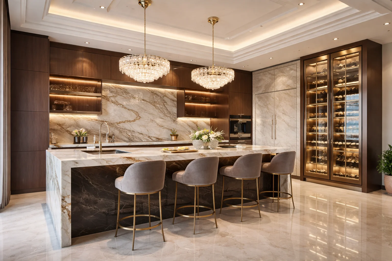 Luxury Kitchen Renovation Dubai Marina